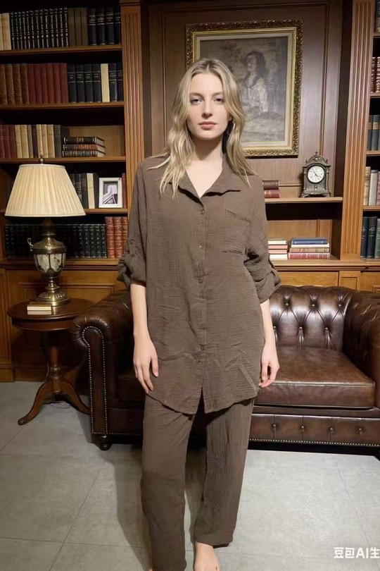 Ensembles Femme Beige QL 3390 Efashion Paris