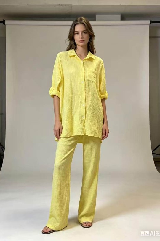 Ensembles Femme Beige QL 3390 Efashion Paris