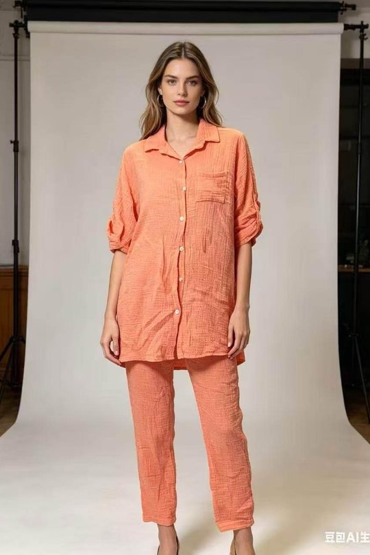 Ensembles Femme Beige QL 3390 Efashion Paris