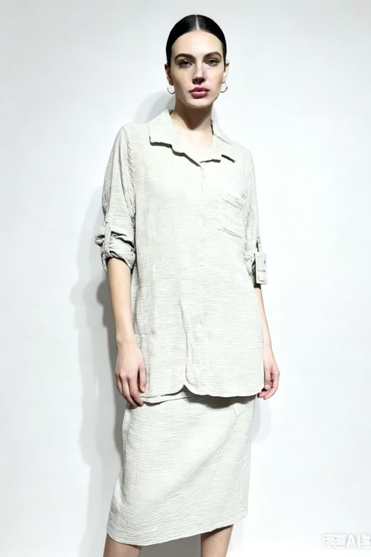 Ensembles Femme Beige QL 3389 Efashion Paris
