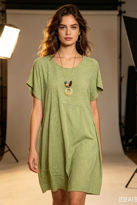 Robes mi-longues Femme Camel QL 9820 Efashion Paris
