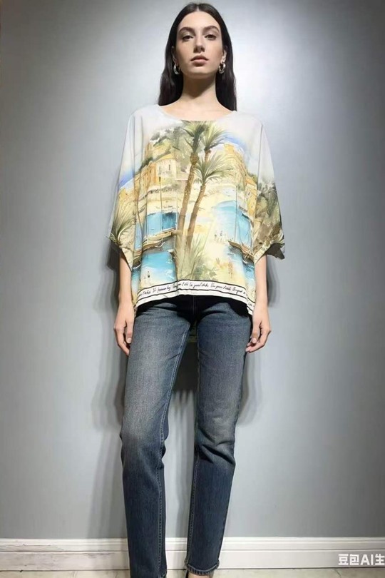 Tops Femme Beige QL 26325 Efashion Paris