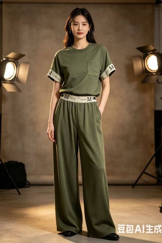 Ensembles Femme Beige QL 13616 Efashion Paris