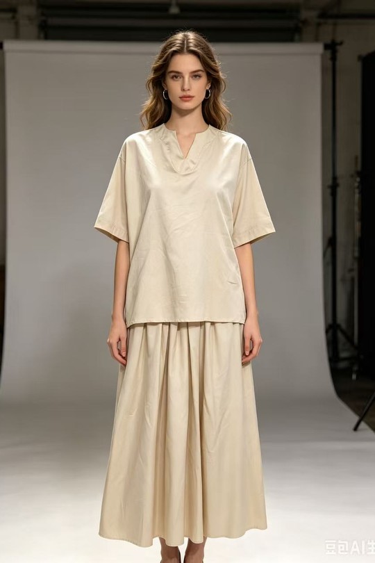 Ensembles Femme Beige QL 0034 Efashion Paris