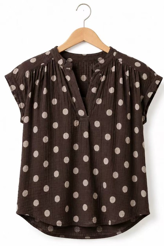 Blouses Femme Jaune QL 26124 Efashion Paris