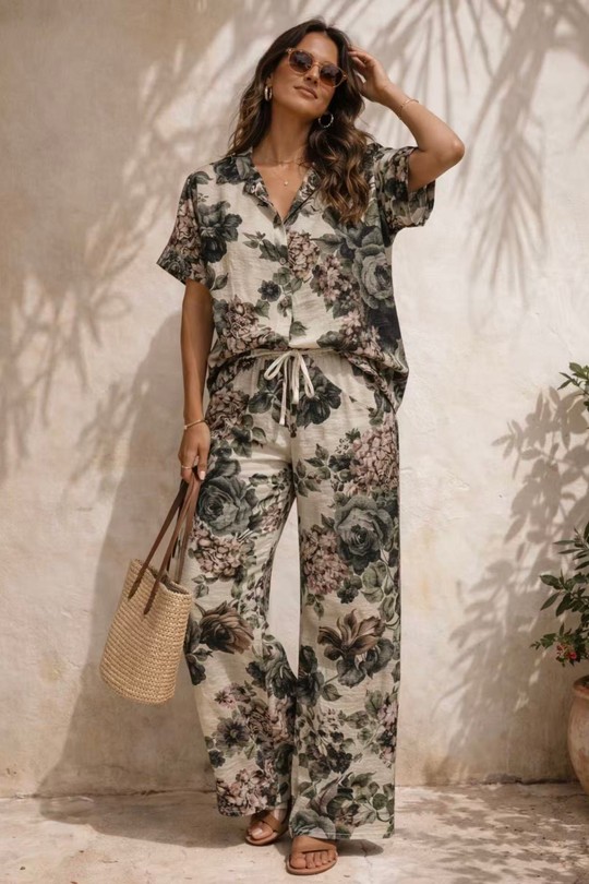 Ensembles Femme Bleu ciel QL 2779 Efashion Paris