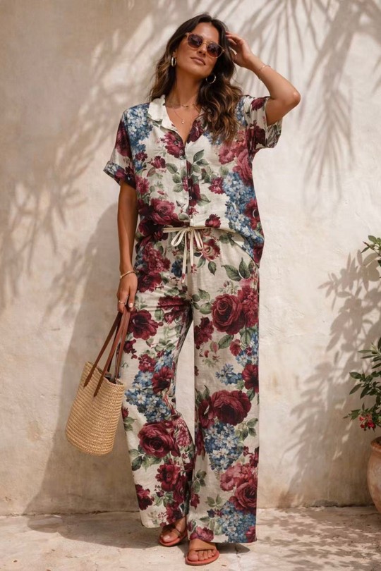 Ensembles Femme Bleu ciel QL 2779 Efashion Paris
