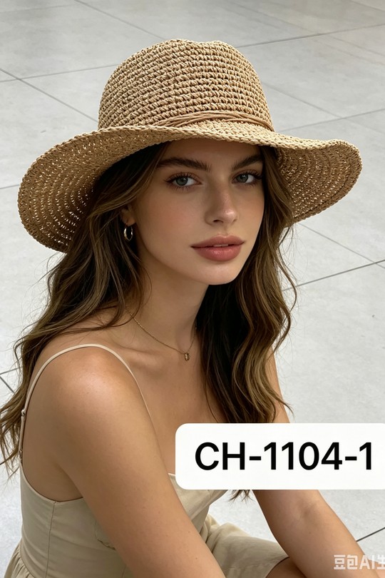 Chapeaux Accessoires Beige QL 1104-1 Efashion Paris