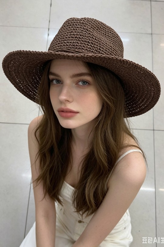 Chapeaux Accessoires Beige QL 1104-1 Efashion Paris