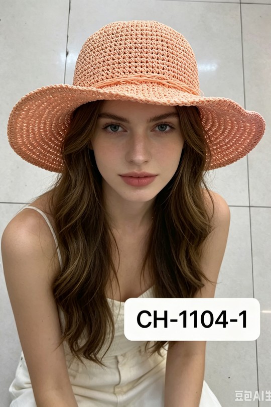 Chapeaux Accessoires Beige QL 1104-1 Efashion Paris