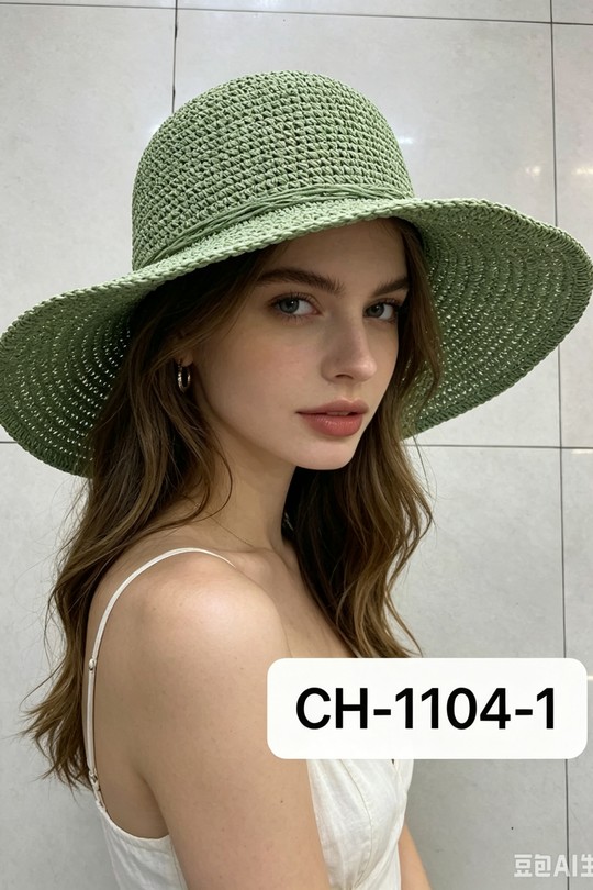 Chapeaux Accessoires Beige QL 1104-1 Efashion Paris