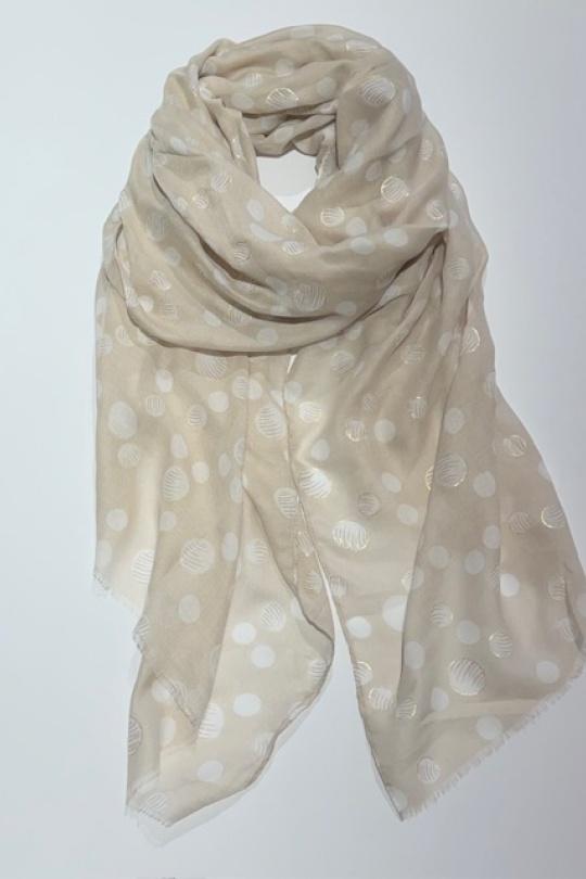 Foulards Accessoires Blanc Jacky Diffusion 01 Efashion Paris