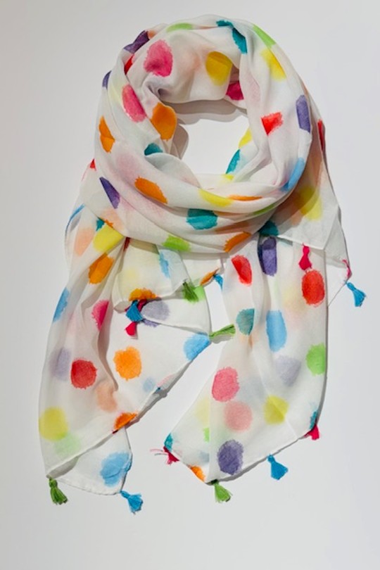 Foulards Accessoires Blanc Jacky Diffusion 02 Efashion Paris