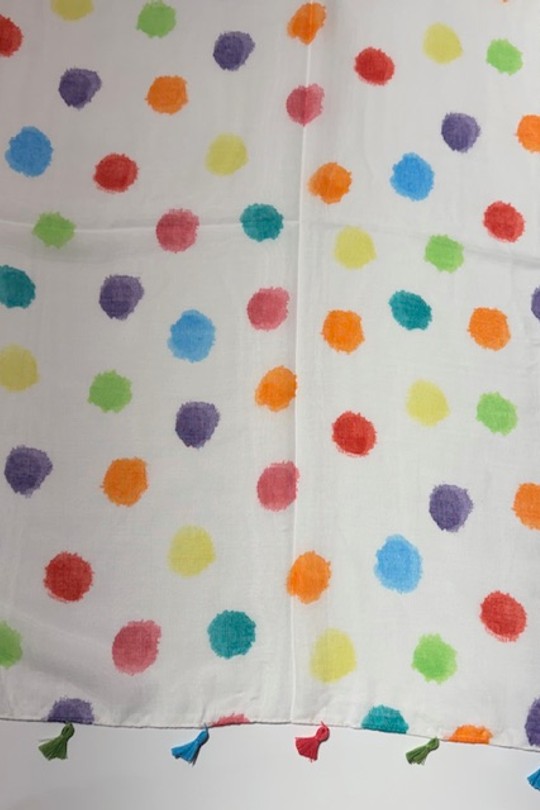 Foulards Accessoires Blanc Jacky Diffusion 02 Efashion Paris