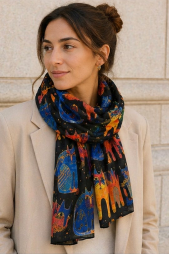 Foulards Accessories Beige Jacky Diffusion 03 Efashion Paris