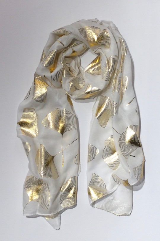 Foulards Accessories White Jacky Diffusion 04 Efashion Paris