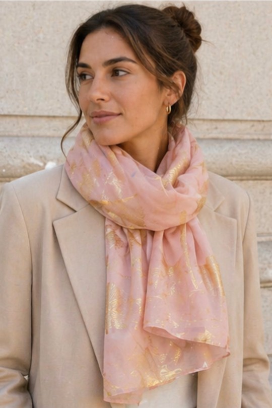 Foulards Accessories White Jacky Diffusion 04 Efashion Paris