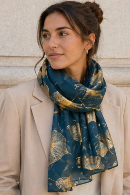 Foulards Accessories White Jacky Diffusion 04 Efashion Paris