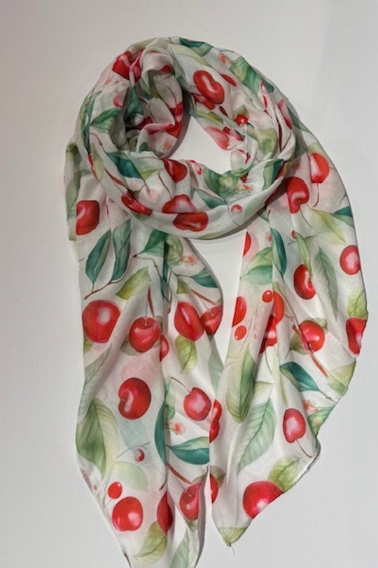 Foulards Accessoires Rouge Jacky Diffusion 09 Efashion Paris
