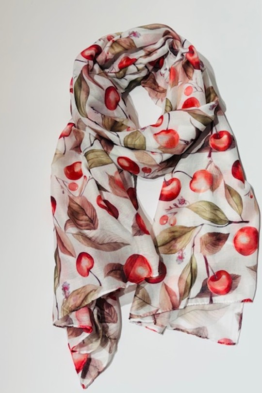 Foulards Accessoires Rouge Jacky Diffusion 09 Efashion Paris