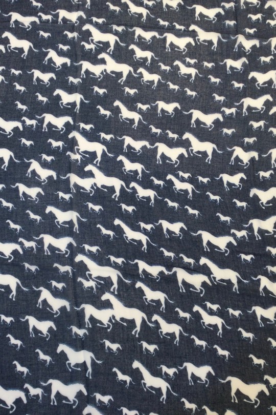 Foulards Accessoires Bleu marine/Blanc Jacky Diffusion 31 Efashion Paris