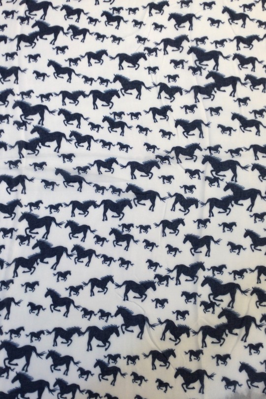 Foulards Accessoires Bleu marine/Blanc Jacky Diffusion 31 Efashion Paris