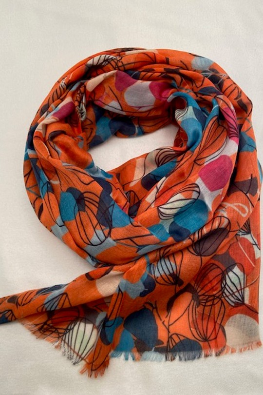 Foulards Accessoires Taupe Jacky Diffusion 61 Efashion Paris