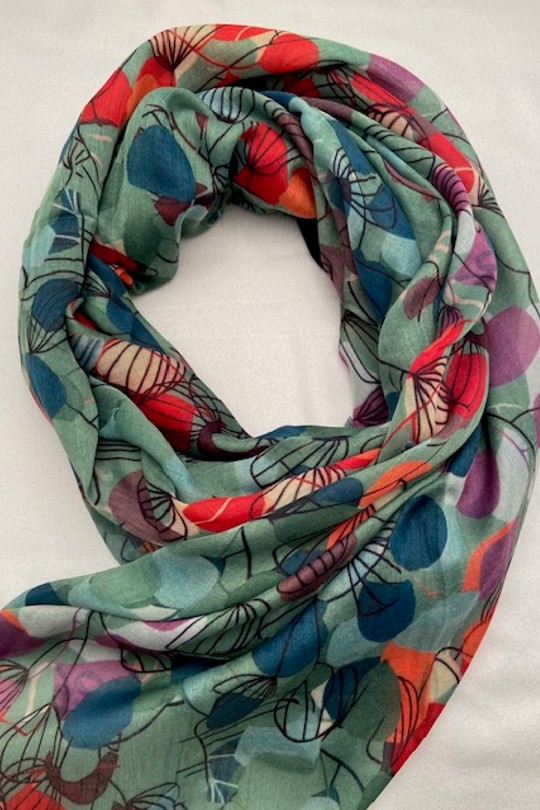 Foulards Accessoires Taupe Jacky Diffusion 61 Efashion Paris