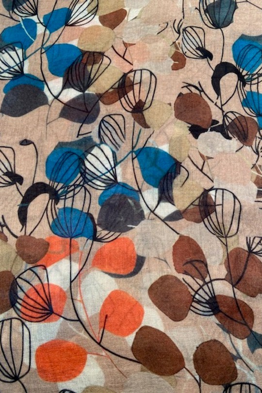 Foulards Accessoires Taupe Jacky Diffusion 61 Efashion Paris