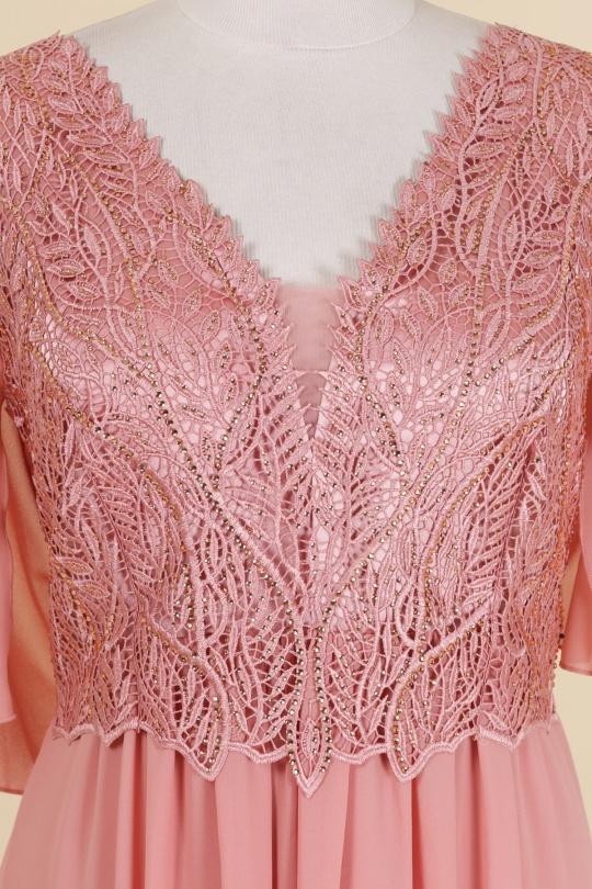 Evening dresses Women Pink MARIE JUNE 793 Efashion Paris