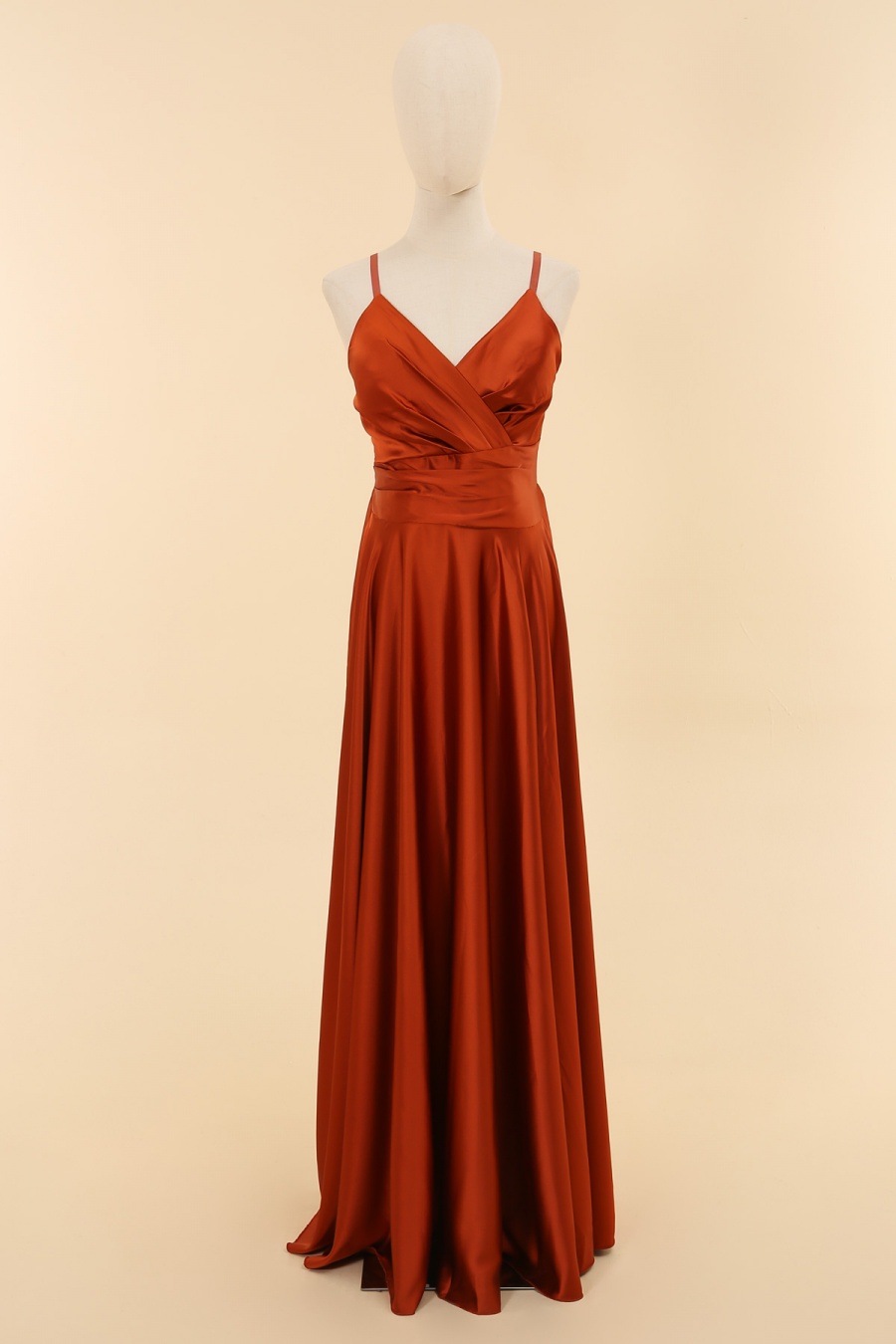 Vestidos de fiesta Mujer Terra-cota MARIE JUNE 40750 #c Efashion Paris