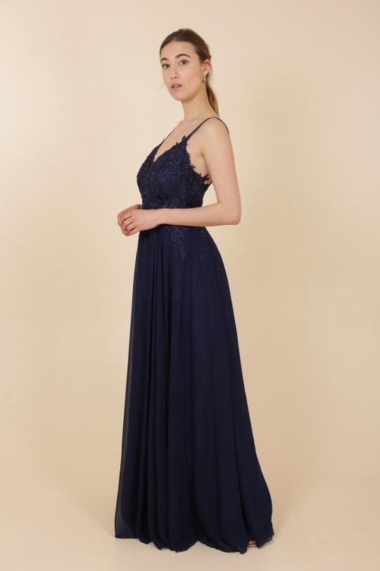 Evening dresses Women Navy blue DIVA FASHION 8715 Efashion Paris