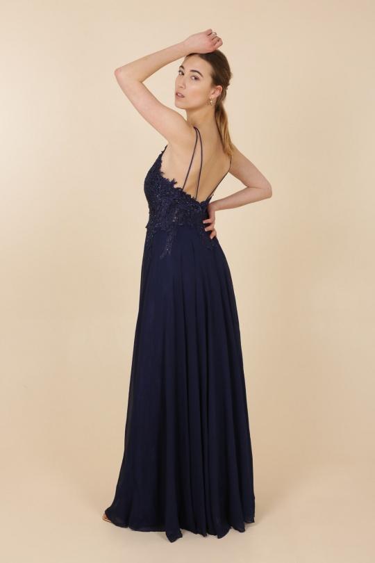 Evening dresses Women Navy blue DIVA FASHION 8715 Efashion Paris
