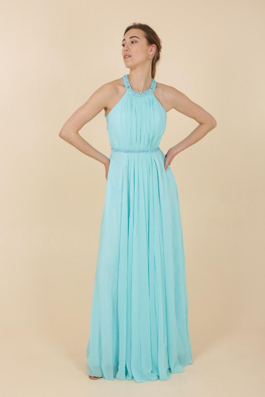 Robes de soirée Femme Vert d eau DIVA FASHION 8555 #c Efashion Paris