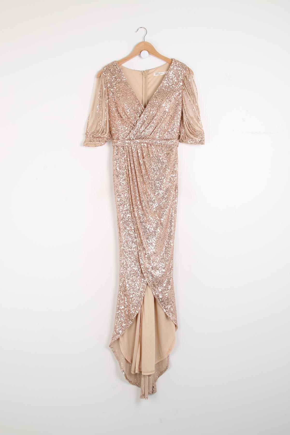Evening dresses Women Gold DIVA FASHION 8912 #c Efashion Paris
