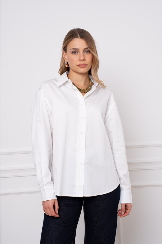 Chemises Femme Blanc J & W JW012 Efashion Paris