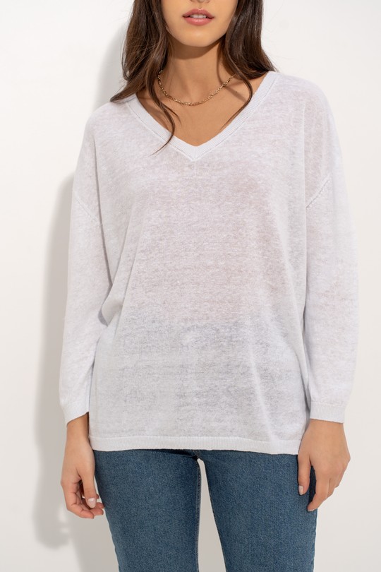 Pulls Femme Beige J & W YH20011 Efashion Paris