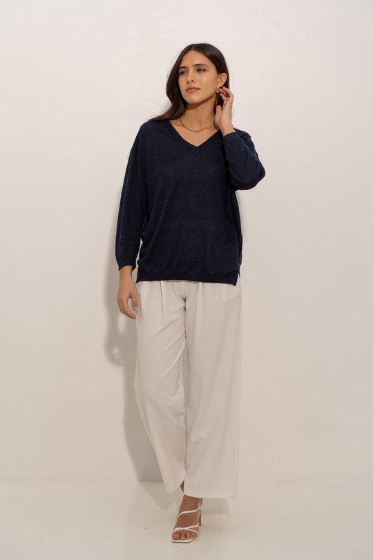 Pulls Femme Beige J & W YH20011 Efashion Paris