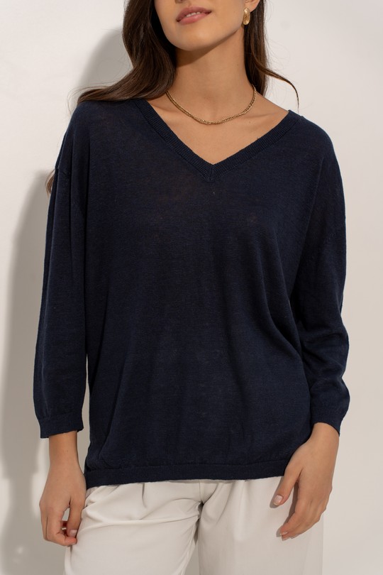 Pulls Femme Beige J & W YH20011 Efashion Paris