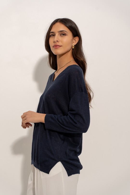 Pulls Femme Beige J & W YH20011 Efashion Paris