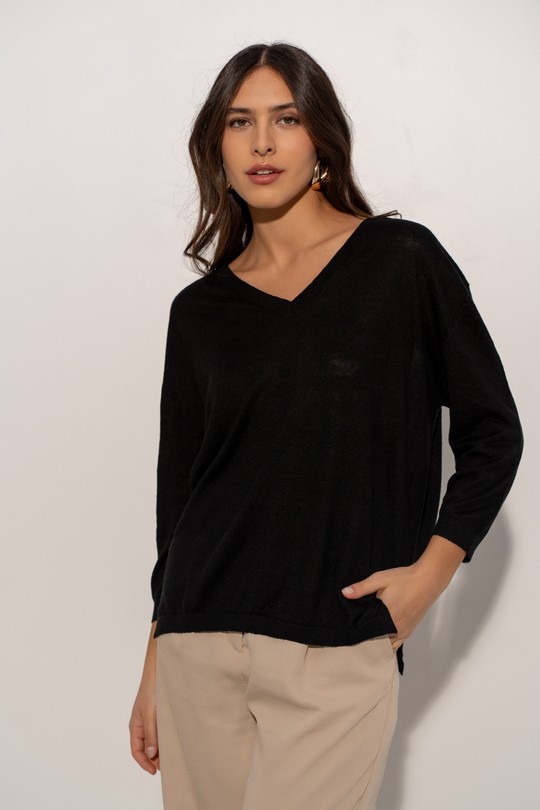 Pulls Femme Beige J & W YH20011 Efashion Paris