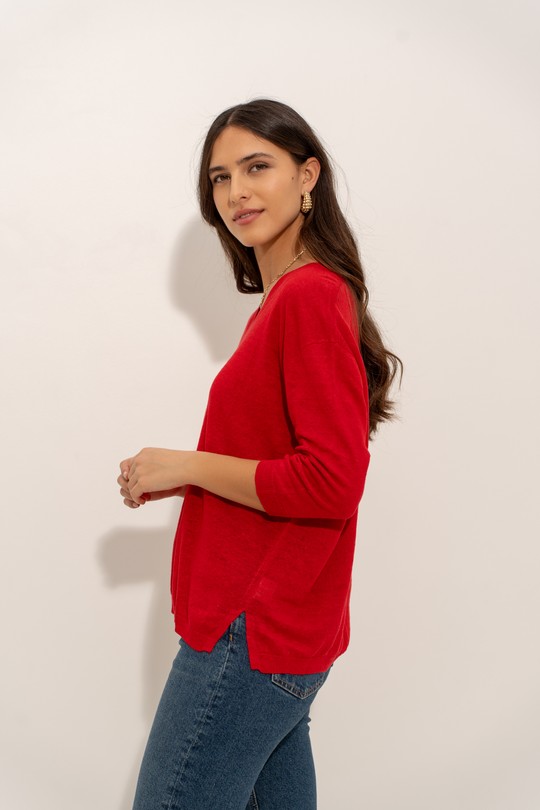 Pulls Femme Beige J & W YH20011 Efashion Paris