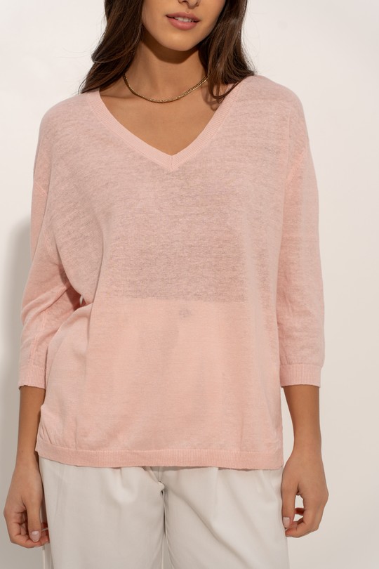 Pulls Femme Beige J & W YH20011 Efashion Paris