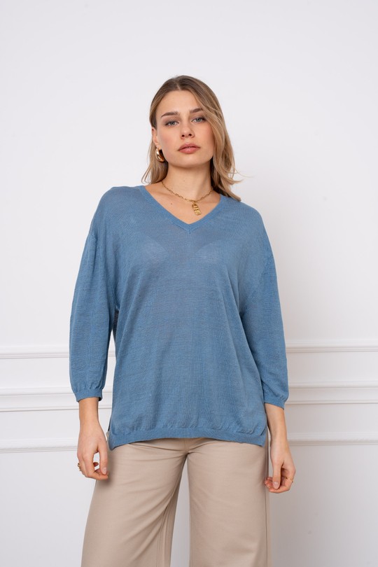 Pulls Femme Beige J & W YH20011 Efashion Paris