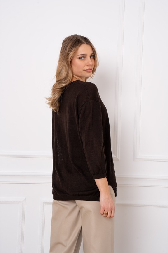 Pulls Femme Beige J & W YH20011 Efashion Paris