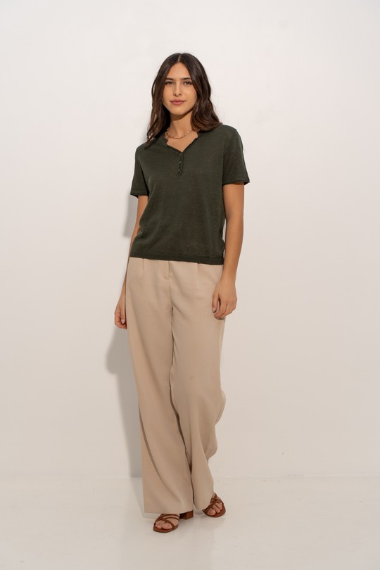 Tops Femme Camel J & W YH20015 Efashion Paris