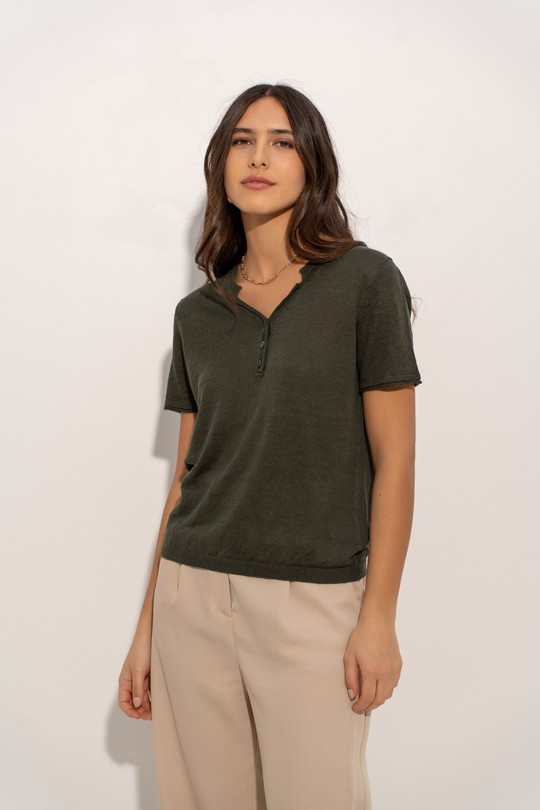 Tops Femme Camel J & W YH20015 Efashion Paris