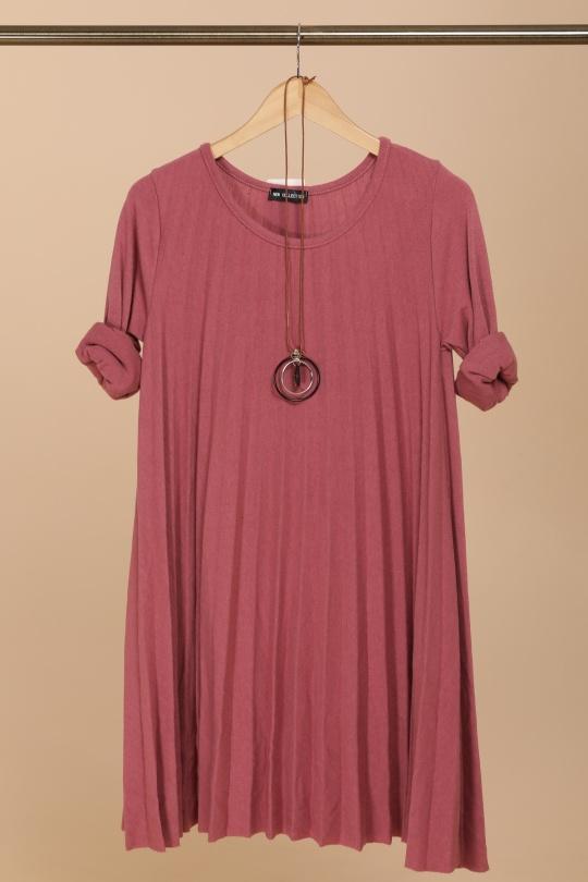 Tunics Women Pink CHANA MOD TU39 Efashion Paris