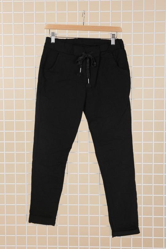 Pantalons Femme Bleu canard CHANA MOD PT26C Efashion Paris