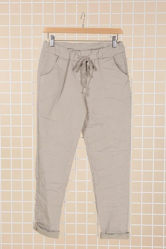Pantalons Femme Bleu canard CHANA MOD PT26C Efashion Paris